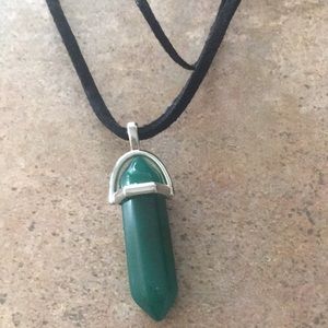 ‼️Green Stone Choker Necklace‼️